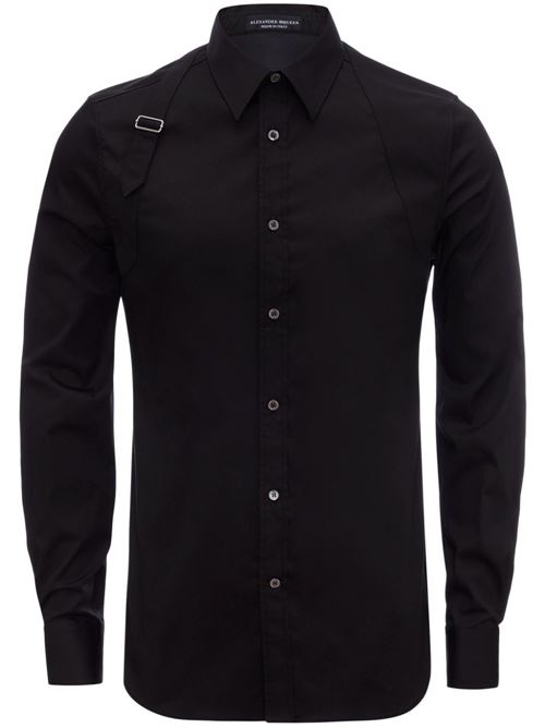 Shirt with logo ALEXANDER MCQUEEN | 624753QPN441000